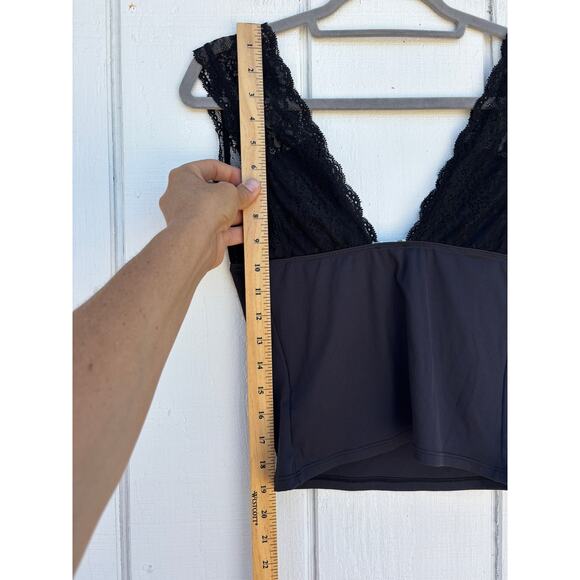 NWT Free People Intimately Power Play Cami, Revolve, Black, Sz‎ M - Picture 8 of 9